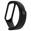 Ремешок для фитнес-браслета Lemfo для Xiaomi Mi Band 3 и 4 черный - миниатюра 2