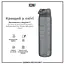 Пляшка для води ION8 1000 мл (ЕКО пляшка) BPA Free Grey (I8RF1000GRY) - мініатюра 6