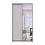 Шафа купе Doros Сіті Лайт Кашемір 1 ДСП / 1 дзеркало 120х60х225 (80736335) - мініатюра 2