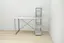 Письмовий стіл Ferrum-decor Серії Конект з етажеркою 75x120x60 сірий ДСП Біле 16мм (FRD-104230) - мініатюра 2