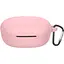 Чехол-накладка DK Silicone Candy Friendly с карабином для Xiaomi Redmi Buds 4 Lite (pink) - миниатюра 1