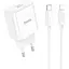 Комплект зарядного устройства Hoco C76A Pro 1Type-C PD/QC 30W PPS Type-C to Lightning White - миниатюра 1