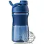 Шейкер спортивный (бутылка) BlenderBottle SportMixer Twist 20oz/590ml Navy (Twist 20oz Navy) - миниатюра 1