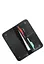 Кожаный портмоне Mark 2 черный Сафьяно - миниатюра 2
