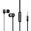 Навушники гарнітура з мікрофоном Celebrat G2 1.2 м Чорний - мініатюра 1