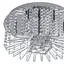 Люстра потолочная Brille галогенная LED G4 20W Glass (BR-01 317C/7) - миниатюра 4
