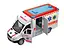 Машинка TK 97569 Авто Експерт "Скорая помощь" инерция, звук, подсветка, откр. двери и крыша, в коробке (6945717415348) - миниатюра 1