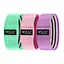 Гумка для фітнесу та спорту 4Fizjo Hip Band із тканини 3 шт. 4FJ0296 (P-5907739312983) - мініатюра 2
