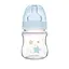 Пляшка з широким отвором антиколікова "Newborn baby" 120 мл Сині зірки - мініатюра 1