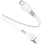 Кабель Hoco X40 Noah charging data cable for Lightning Білий - мініатюра 1