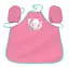 Фартушок для творчості з нарукавниками Kidis, 50x34.5 см, Hey Cutie - мініатюра 1