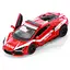 Колекційна машинка "Lamborghini Revuelto" Kinsmart KT5459WPR(Red) масштаб 1:42 - мініатюра 1