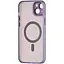 Чохол-накладка DK для Apple iPhone 14 MagSafe Composite Matte Splash (deep purple) - мініатюра 3