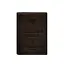 Кожаная обложка для военного билета с карманами 7.2 темно-коричневая - миниатюра 10