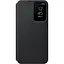 Оригинальный чехол-книжка Samsung S-View Clear View Cover для Galaxy S22 Plus (6.6") Черный EF-ZS906CBEGRU - миниатюра 1