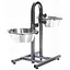 Стойка з мисками для собак Trixie 2 x 2,8 л / 24 см, h=43 см - мініатюра 1