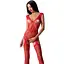 Сетчатый бодистокинг Passion BS062 One Size, Red - миниатюра 1