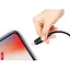Кабель XO NB55 USB Cable Lightning 5 A/1 м Чорний - мініатюра 1