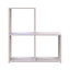 Стеллаж Doros Степь 2х2 Кашемир открытый 69х28.8х71.4 (41516158) - миниатюра 4