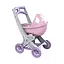 Коляска для ляльок з люлькою Doloni Toys 0121/04 Сіро-рожева - мініатюра 1
