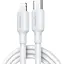 Кабель Usams SJ611 U84 Type-C To Lightning PD 20W Charging Data Cable 2 м Белый - миниатюра 1