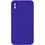 Чохол Epik Silicone Case Square Full Camera Protective AA No Logo для Apple iPhone XS Max 6.5 Фіолетовий/Ultra Violet - мініатюра 1