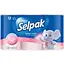 Уценка. Туалетная бумага Selpak Perfumed с ароматом пудры трехслойная 12 шт. - миниатюра 1