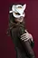 Маска кошечки Feral Feelings - Catwoman Mask, натуральная кожа - миниатюра 2