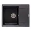 Кухонная мойка Zerix ZS-6250S-13 graphite ZX4593, Графит - миниатюра 1