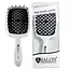 Щітка для волосся Salon Professional продувна 20 см SP0099 SL, Біла з чорним - мініатюра 1