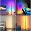 Підлогова кутова LED лампа RGB SAL-005B 160cm Bluetooth USB with app Black - мініатюра 3