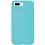 Чехол Silicone Case Full Protective AA No Logo для Apple iPhone 7 plus/8 plus 5.5 Бирюзовый/Marine Green - миниатюра 1