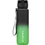 Бутылка для воды UZspace Frosted черно-зеленая 1000 мл (3038gr) - миниатюра 1