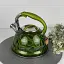 Чайник из нержавеющей стали 3.0 л для индукционной плиты Edenberg EB-1910 зеленый - миниатюра 3
