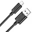 Кабель HOCO X88 Gratified charging data cable for Micro Black - мініатюра 3