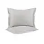 Наволочки с ушками сатин premium 300ТС Lotus Home - Florida серый 50x70+2,5 (2 шт) - миниатюра 1