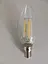 Лампочка LED SIRIUSSTAR filament clear 4202 8W (C37-4200K-E14) - мініатюра 2