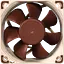Вентилятор Noctua NF-A6x25 Brown (NF-A6x25 PWM) - миниатюра 1