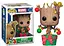 Фигурка Funko Pop Фанко Поп Грут Holiday Groot Lights Ornaments Рождественский Стражи Галактики 10см GG G 389 - миниатюра 1