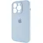 Чохол Epik Silicone Case Full Camera Protective (AA) для Apple iPhone 13 Pro (6.1) Блакитний/Sweet Blue - мініатюра 3