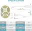 Світлодіодна стрічка COB з пультом 65,6 футів 6500K денне світло Біле - мініатюра 3