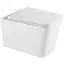 Унитаз подвесной Mixxus Premium Quadro-0302-T1 530x360x365 мм, система смыва Tornado 1.0 MP6456, Белый - миниатюра 1