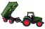 Трактор с прицепом Ramiz 1:24 зеленый - миниатюра 3