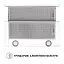 Вытяжка телескопическая PERFELLI TL 602 WH LED - миниатюра 7