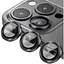 Захисне скло на камеру DK для Apple iPhone 14 Pro Max Lens Metal Ring Eagle Eye 015733 black - мініатюра 1