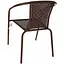 Садовое кресло Jumi Bistro коричневый - миниатюра 7