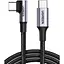 Кабель USB 2.0 Ugreen Type-C M-M 2 м 20V/5A 100W Чорний Braided with Aluminium Shell US334 - мініатюра 1
