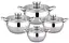 Набір каструль Haus Roland HR113-2 із нержавіючої сталі 8в1 - мініатюра 3