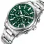 Наручний годинник чоловічий Lee Cooper Fenix Green Сріблястий (3445) - мініатюра 2