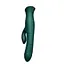 Вибратор-кролик Zalo Mose Rabbit Thruster 25.7 см зеленый - миниатюра 6